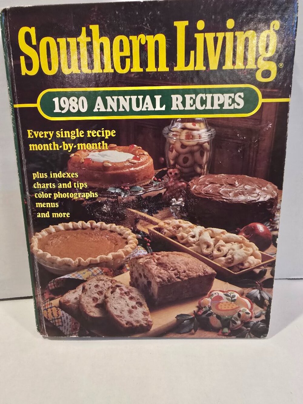 Cookbook Southern Living 1980 Annual Recipes Hardcover Illustrated 340 pps 198